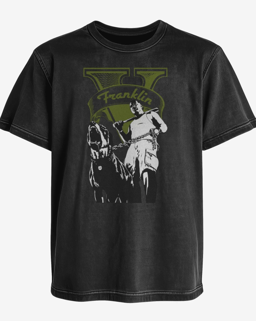 Polera desgastada Franklin