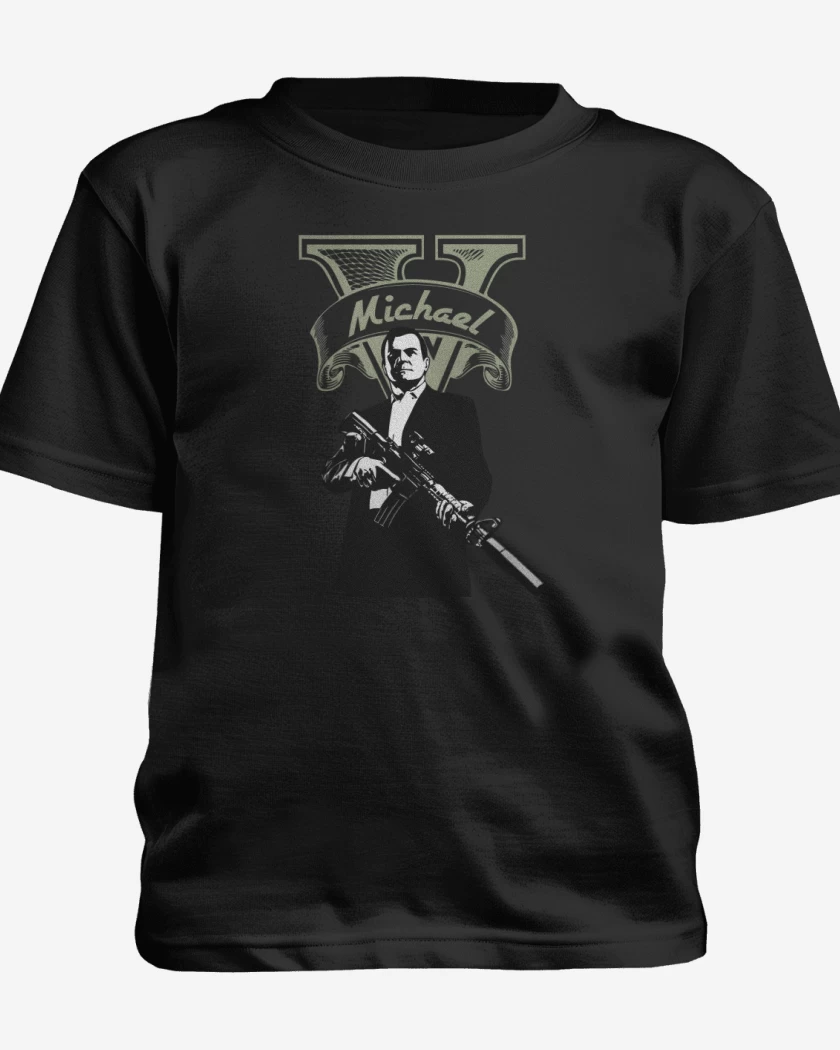 Polera de niño Negro de Michael