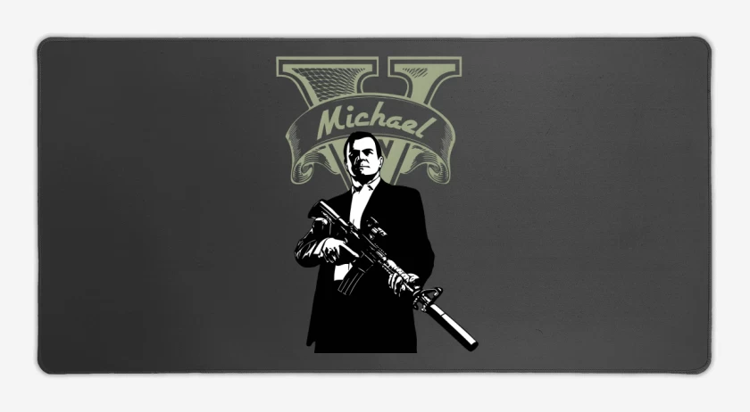 Mouse pad Gamer Carbon de Michael
