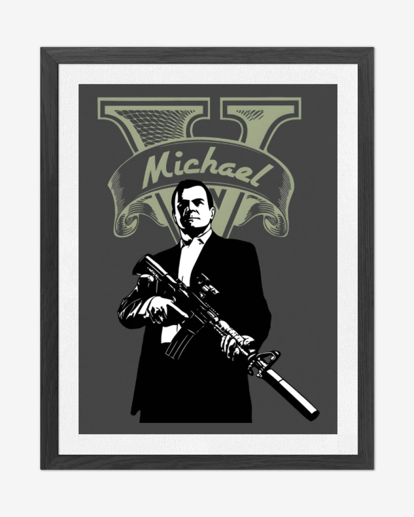 Cuadro decorativo Carbon de Michael