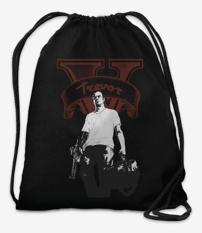 Mochila Negro de Trevor