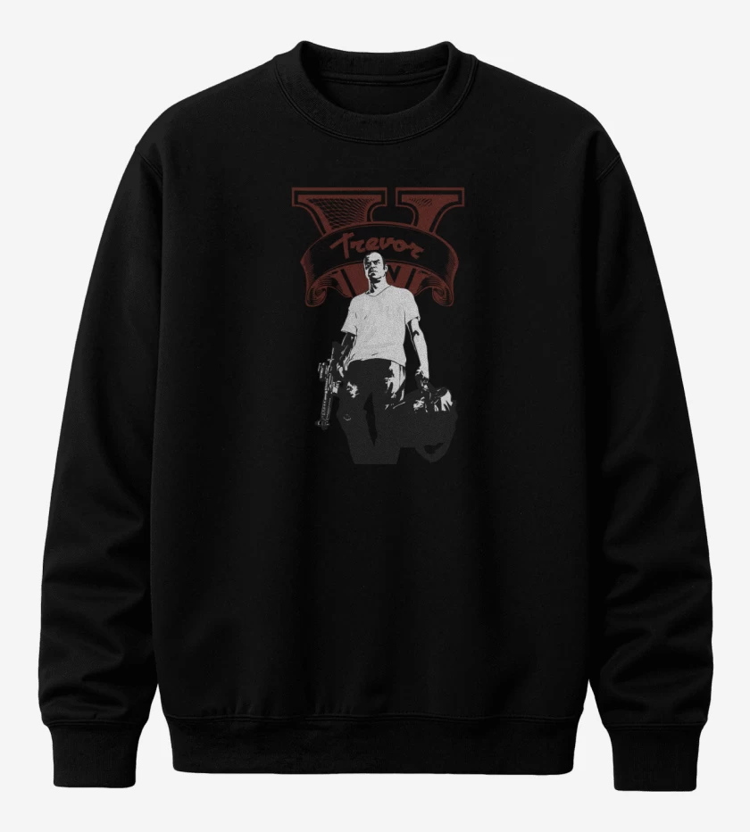 Poleron polo Negro de Trevor