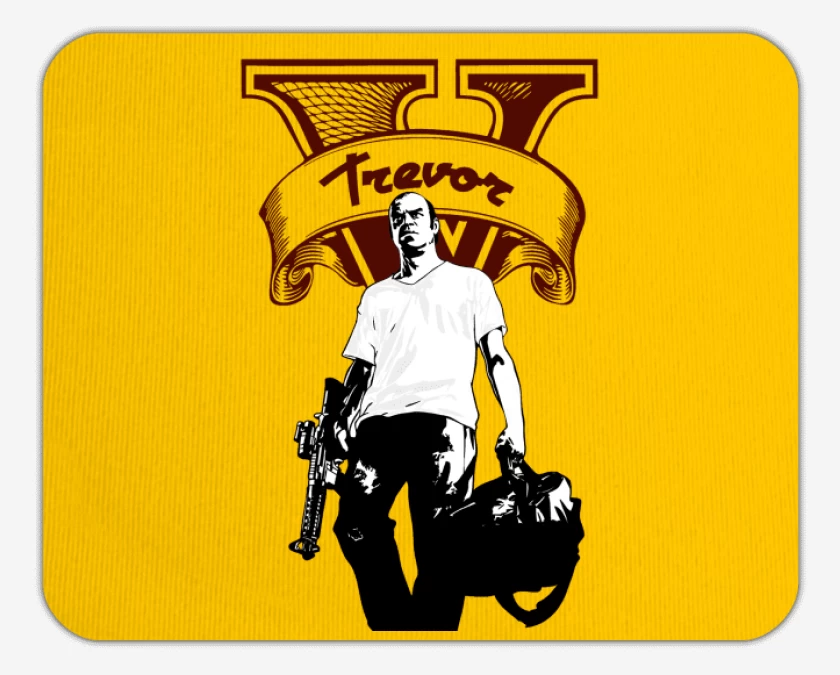 Mousepad Amarillo de Trevor