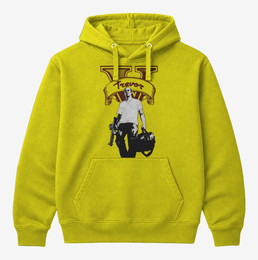 Polerón Canguro Amarillo de Trevor