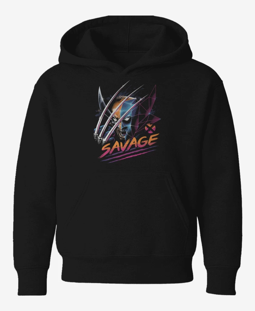 Poleron de niño Negro de Savage