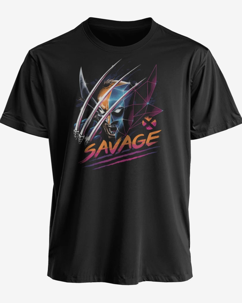 Polera premium Negro de Savage