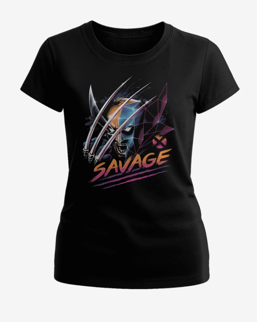 Polera de Mujer Negro de Savage