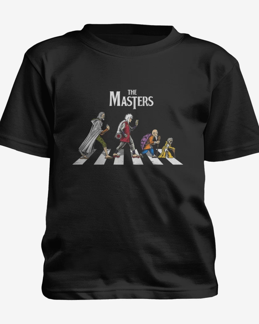 Polera de niño Negro de The Masters Anime
