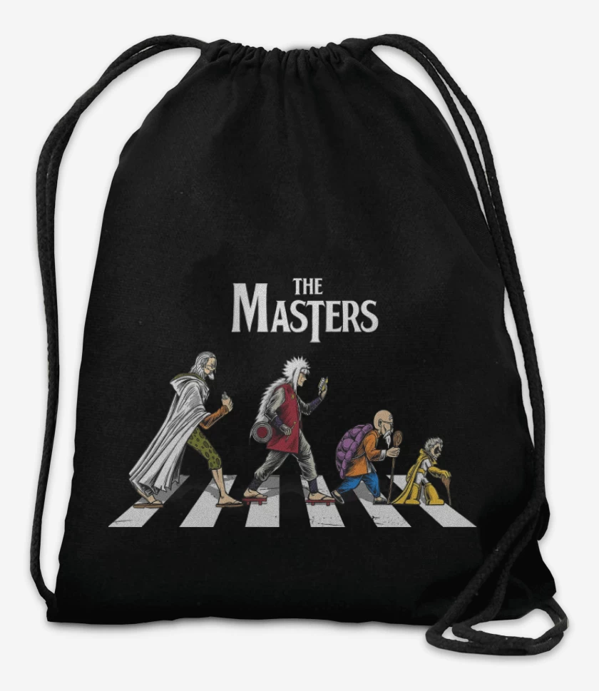 Mochila Negro de The Masters Anime