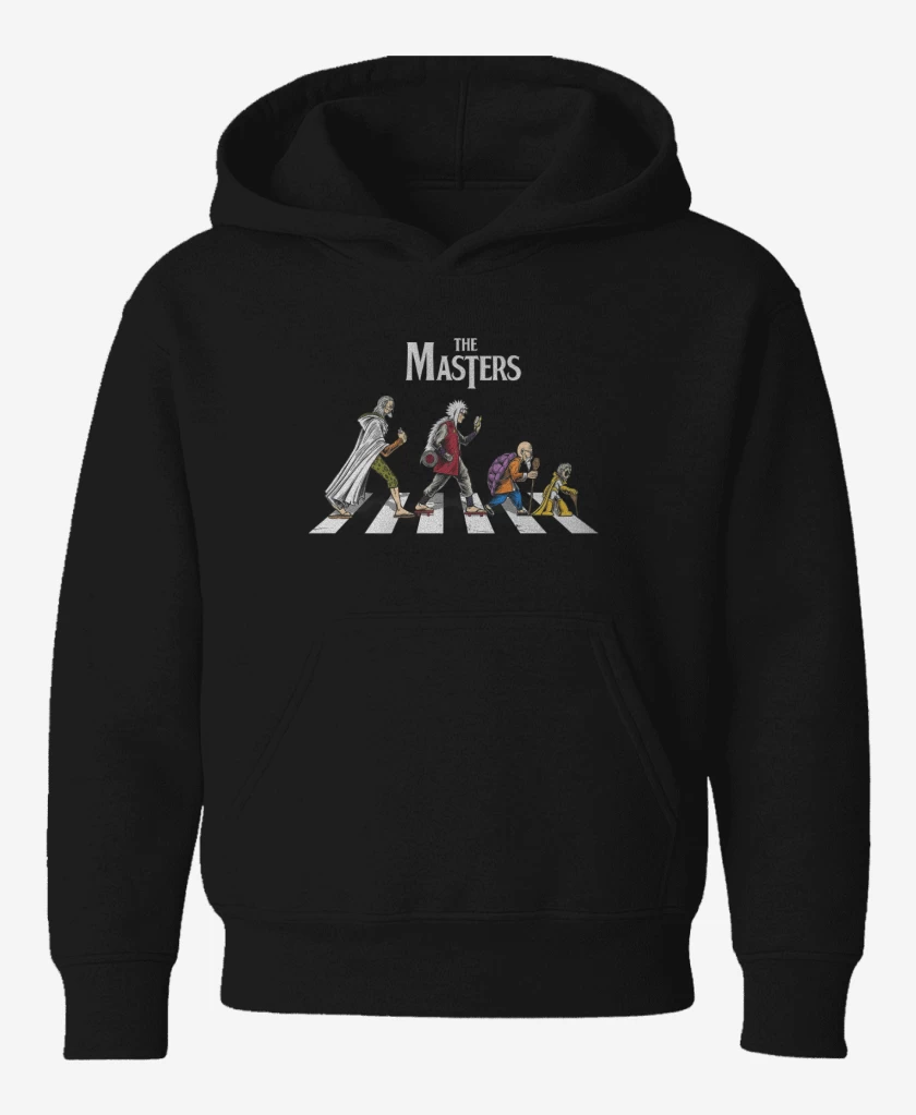 Poleron de niño Negro de The Masters Anime