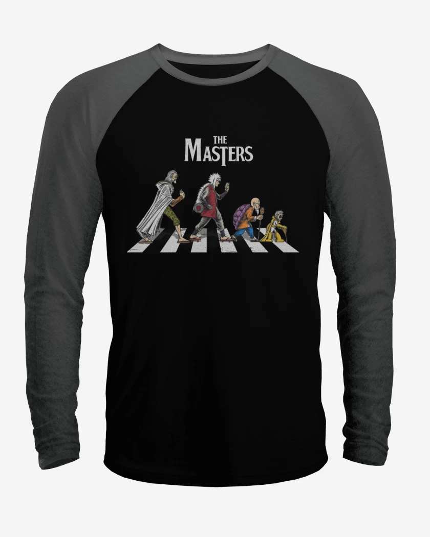 Polera Raglan The Masters Anime