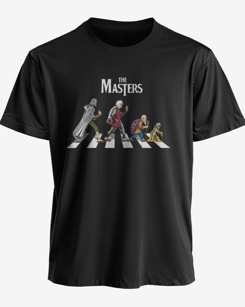 Polera premium Negro de The Masters Anime