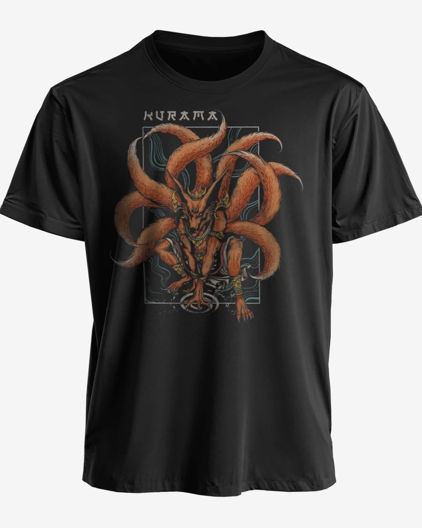 Polera Negro de Kurama