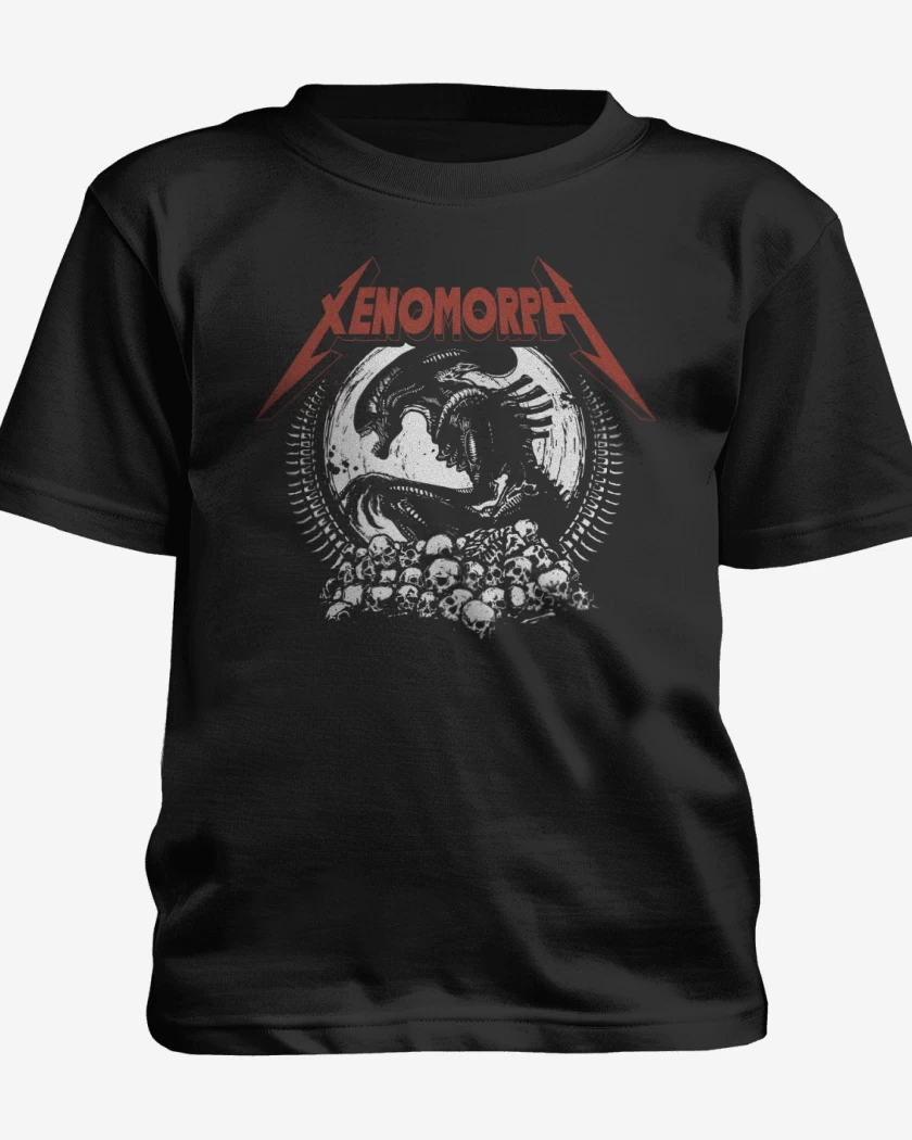 Polera de niño Negro de Xenomorph