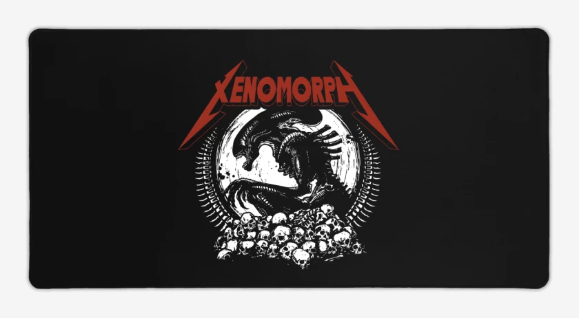 Mouse pad Gamer Negro de Xenomorph