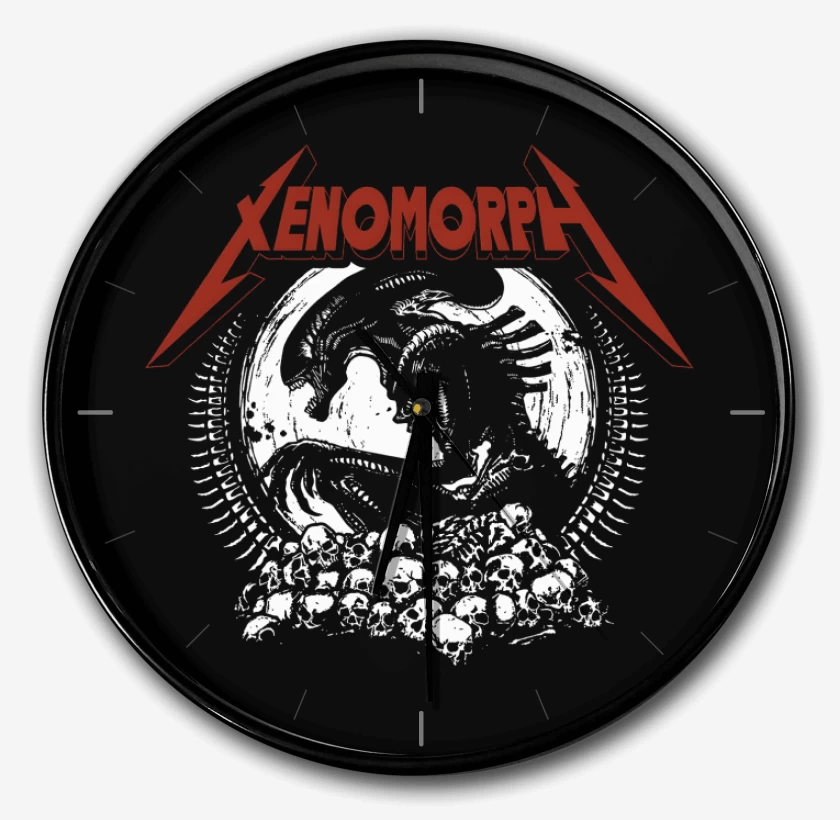 Reloj Negro de Xenomorph