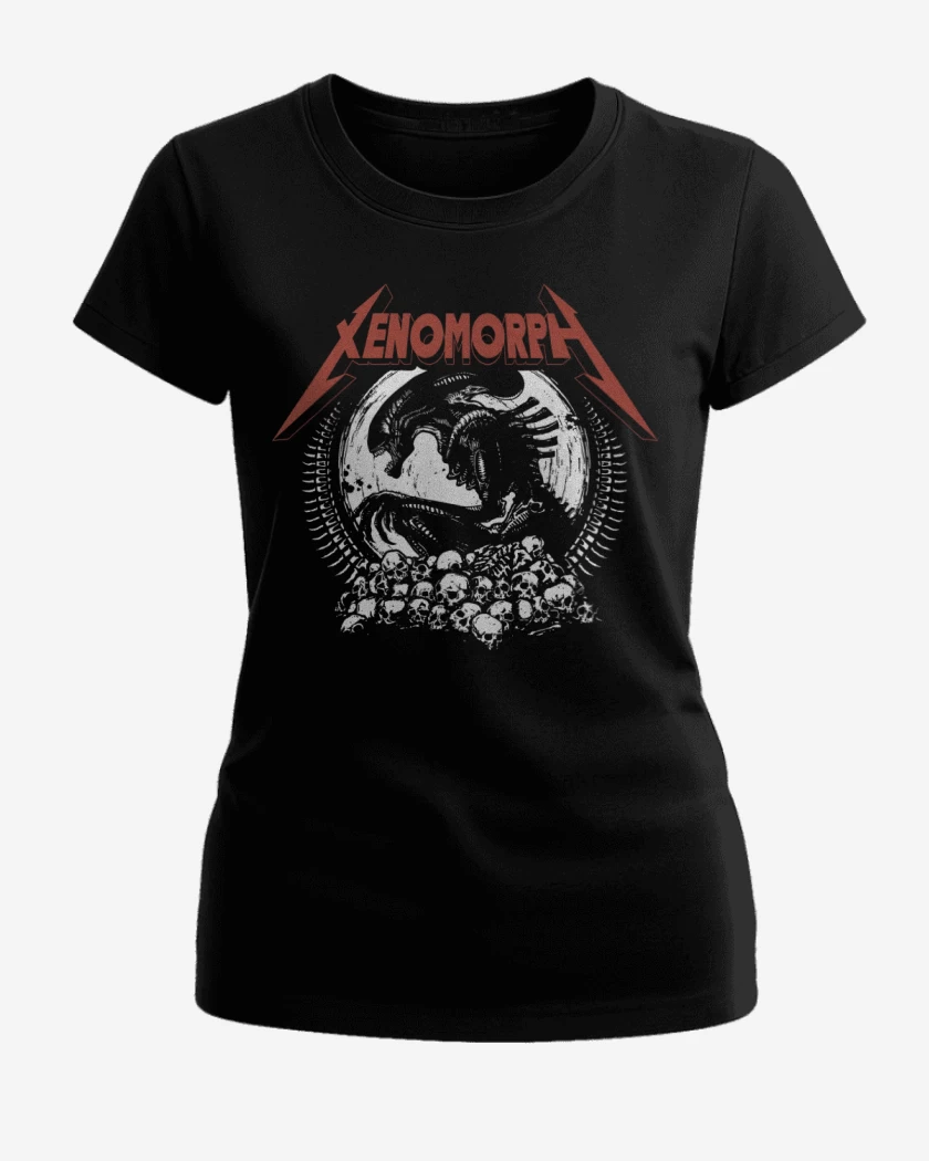 Polera de Mujer Negro de Xenomorph