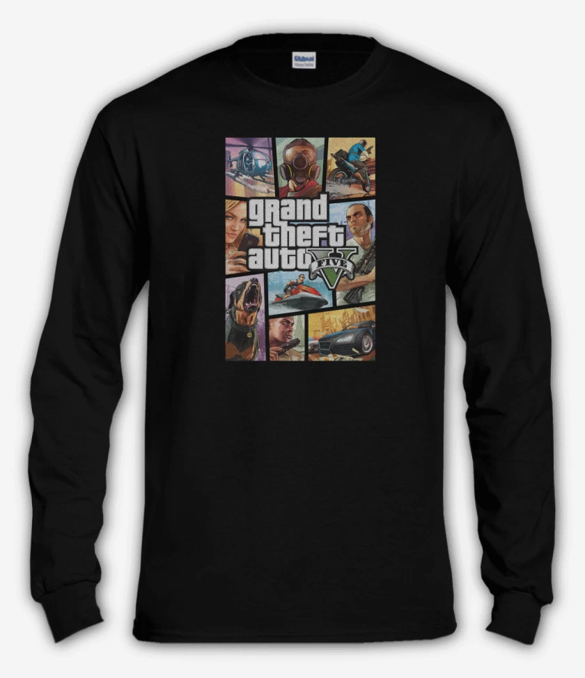 Polera manga larga GTA V
