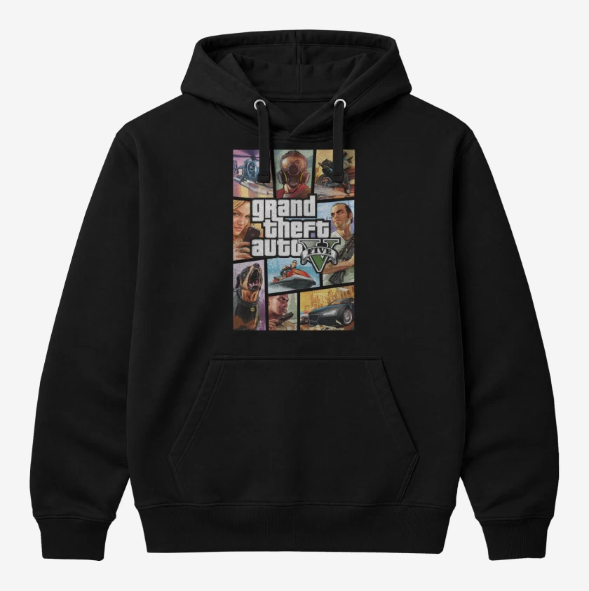 Polerón Canguro Negro de GTA V