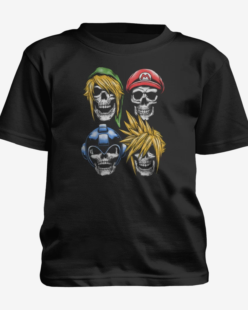 Polera de niño Negro de Never Game Over 