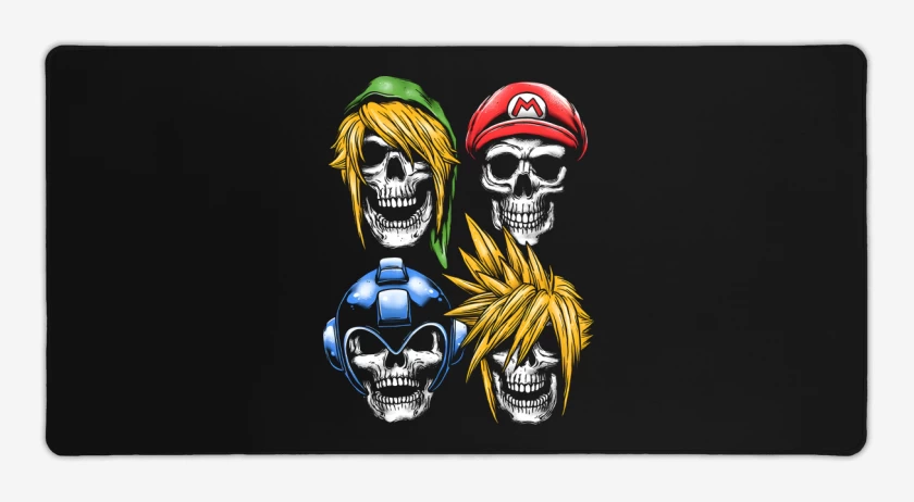 Mouse pad Gamer Never Game Over 