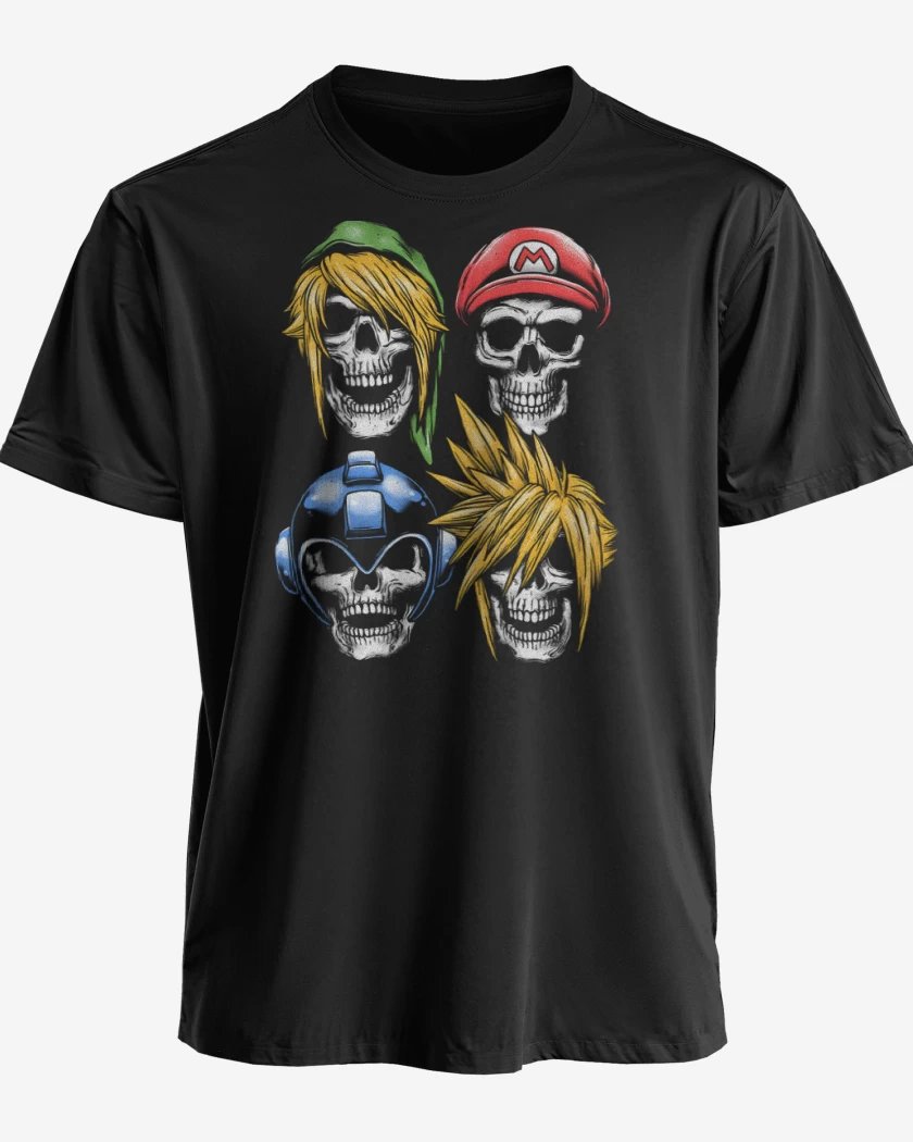 Polera premium Never Game Over 