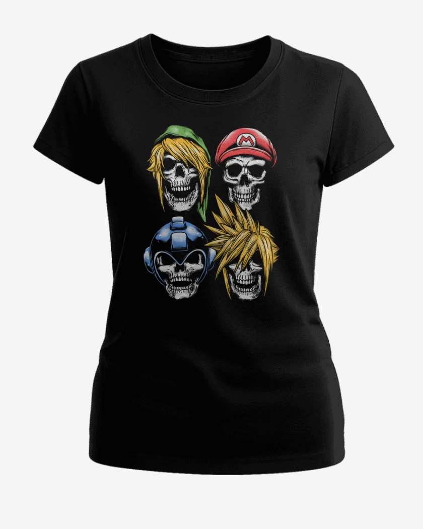 Polera de Mujer Negro de Never Game Over 