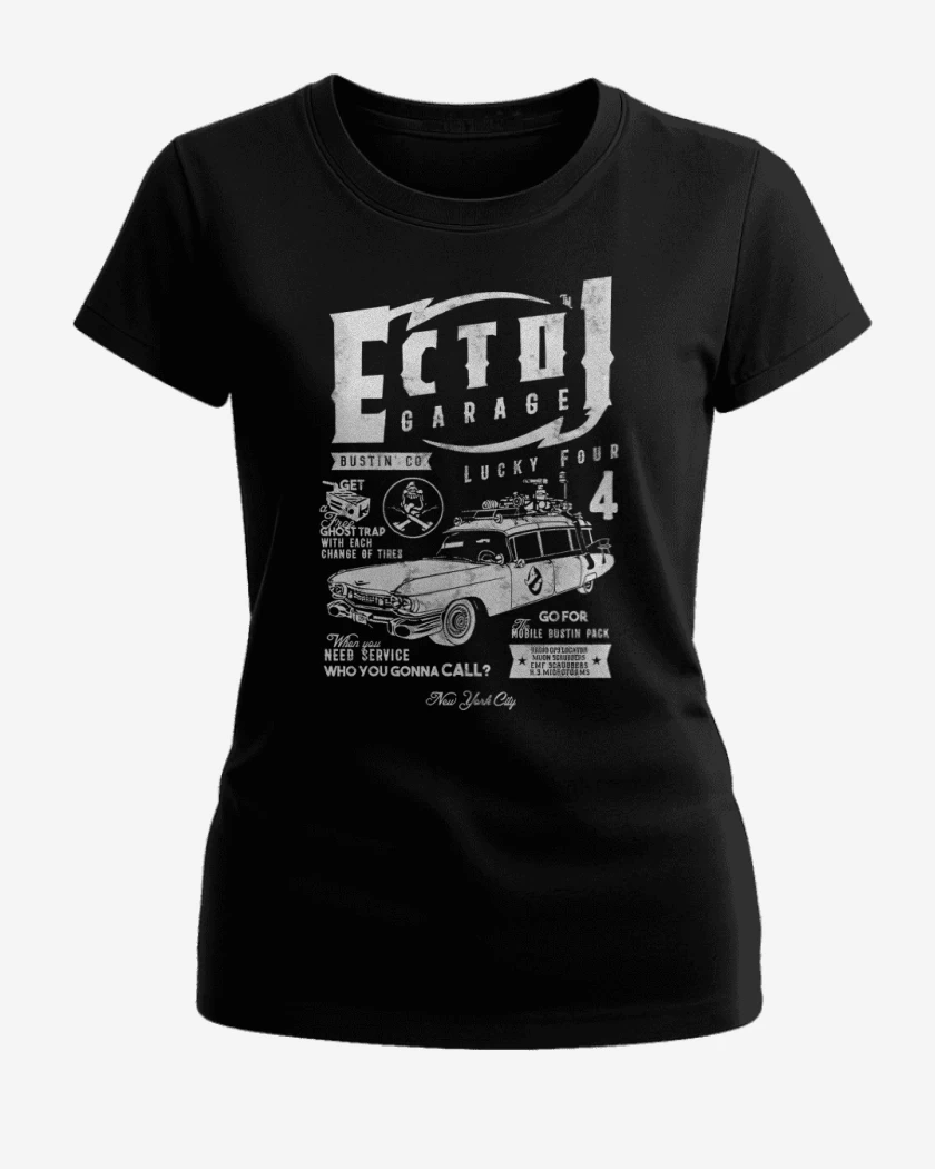 Polera de Mujer Negro de ECTO1 Garage