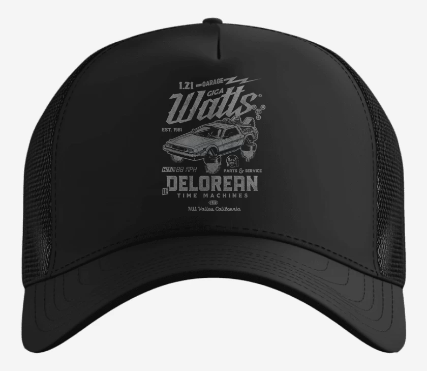 Gorro Delorean Garaje