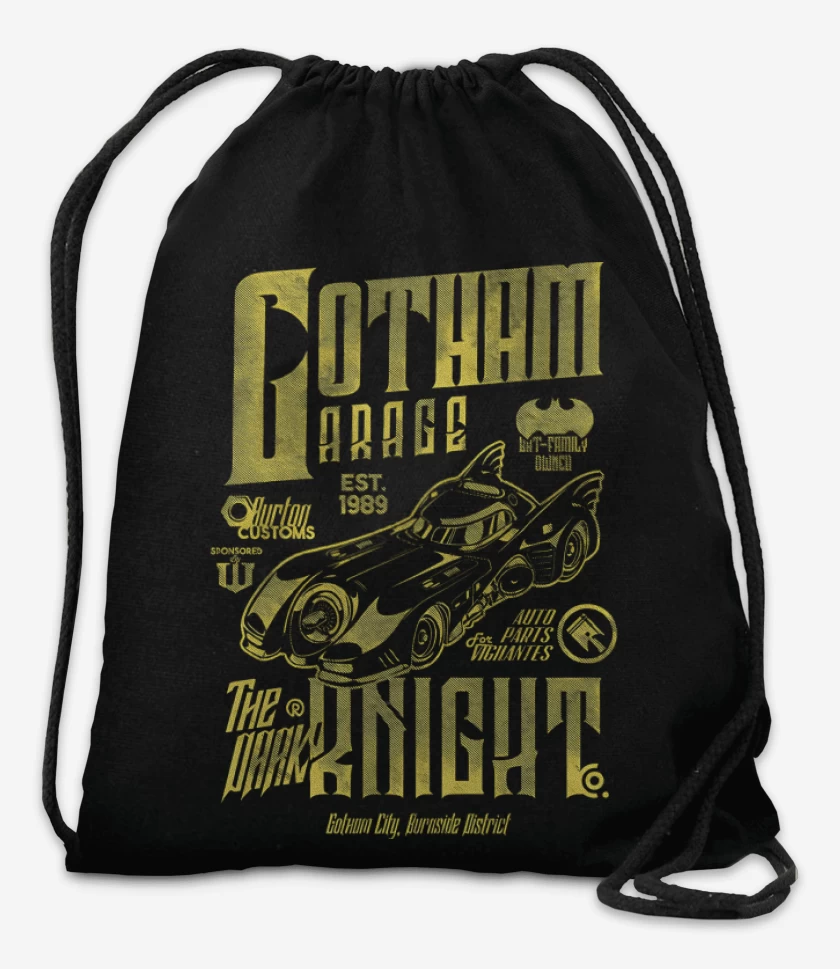 Mochila Negro de Gotham City Garage