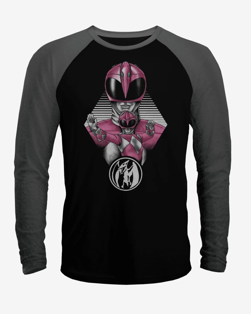 Polera Raglan Pink Ranger
