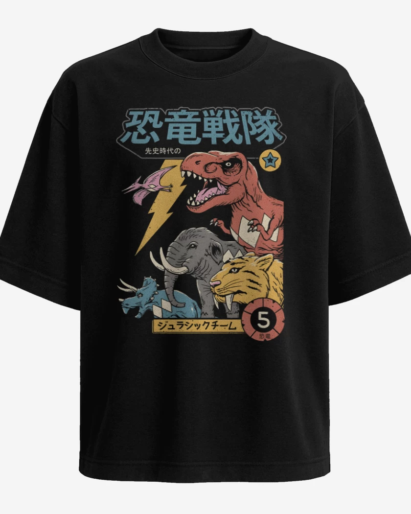 Polera Oversize Mighty Morphin