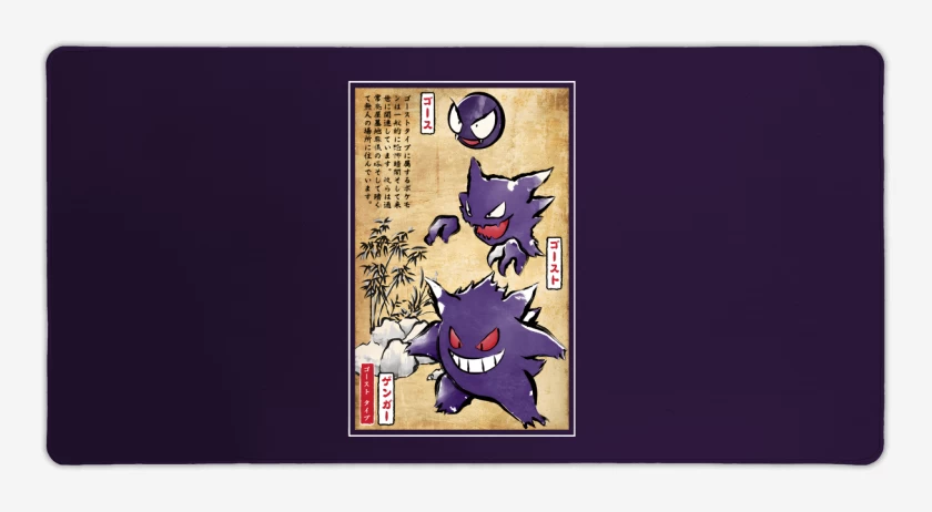 Mouse pad Gamer Tipo Fantasma Japonés