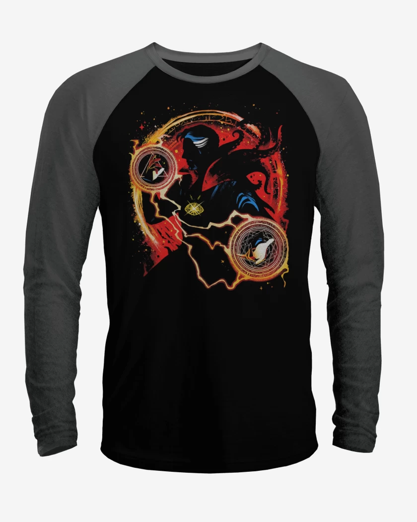 Polera Raglan Hechicero Supremo de la Locura