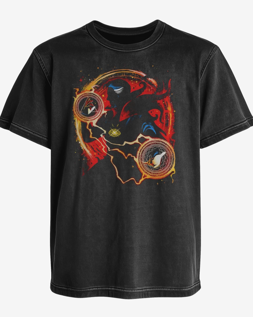 Polera desgastada Hechicero Supremo de la Locura