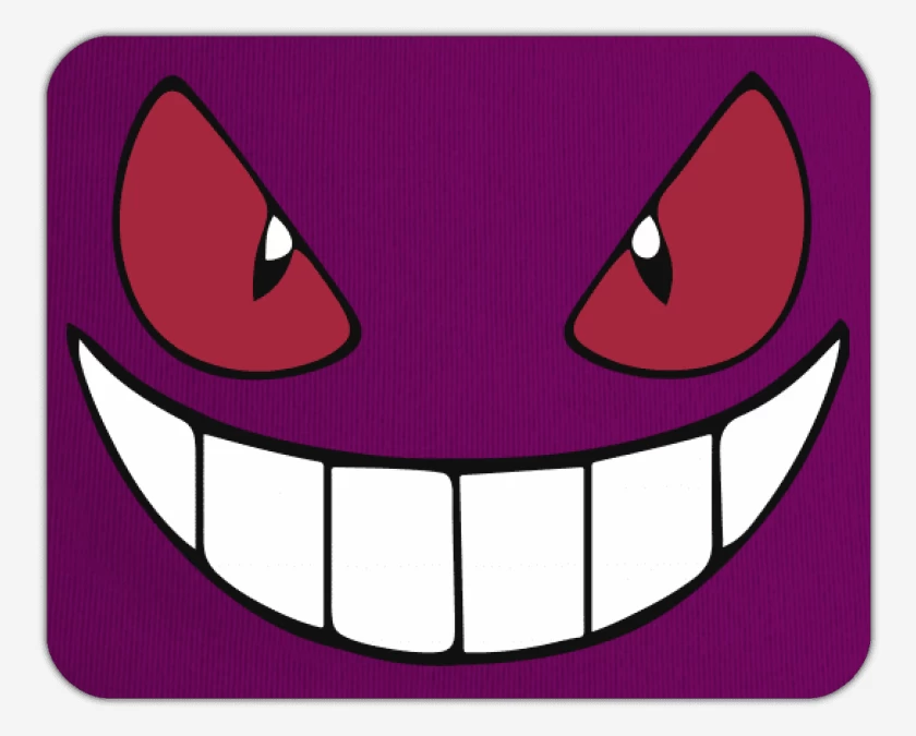 Mousepad Gengar Face