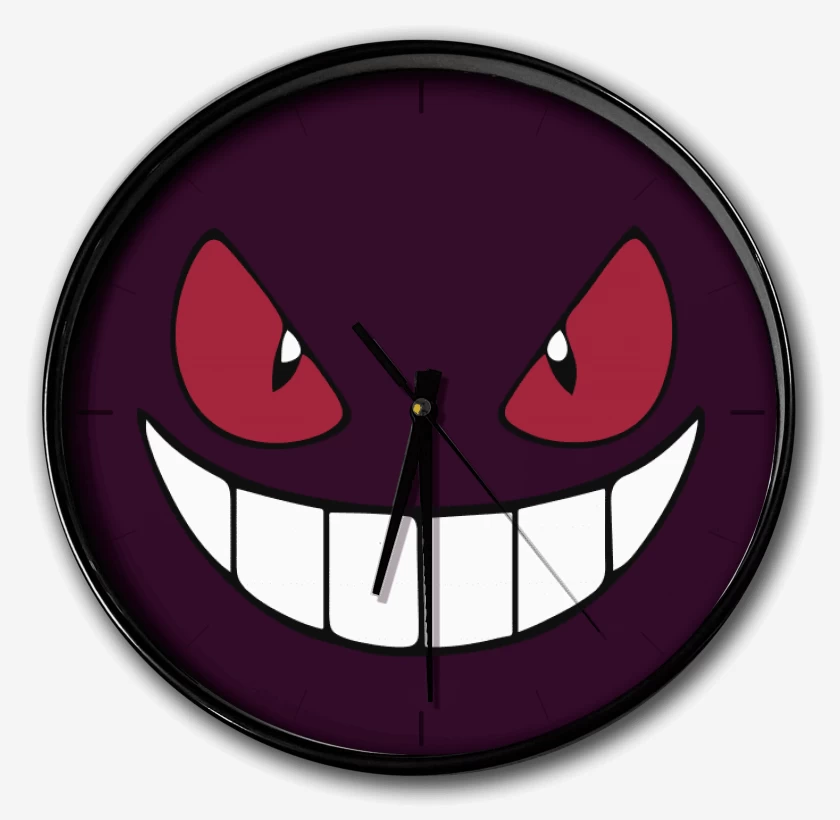Reloj Morado de Gengar Face