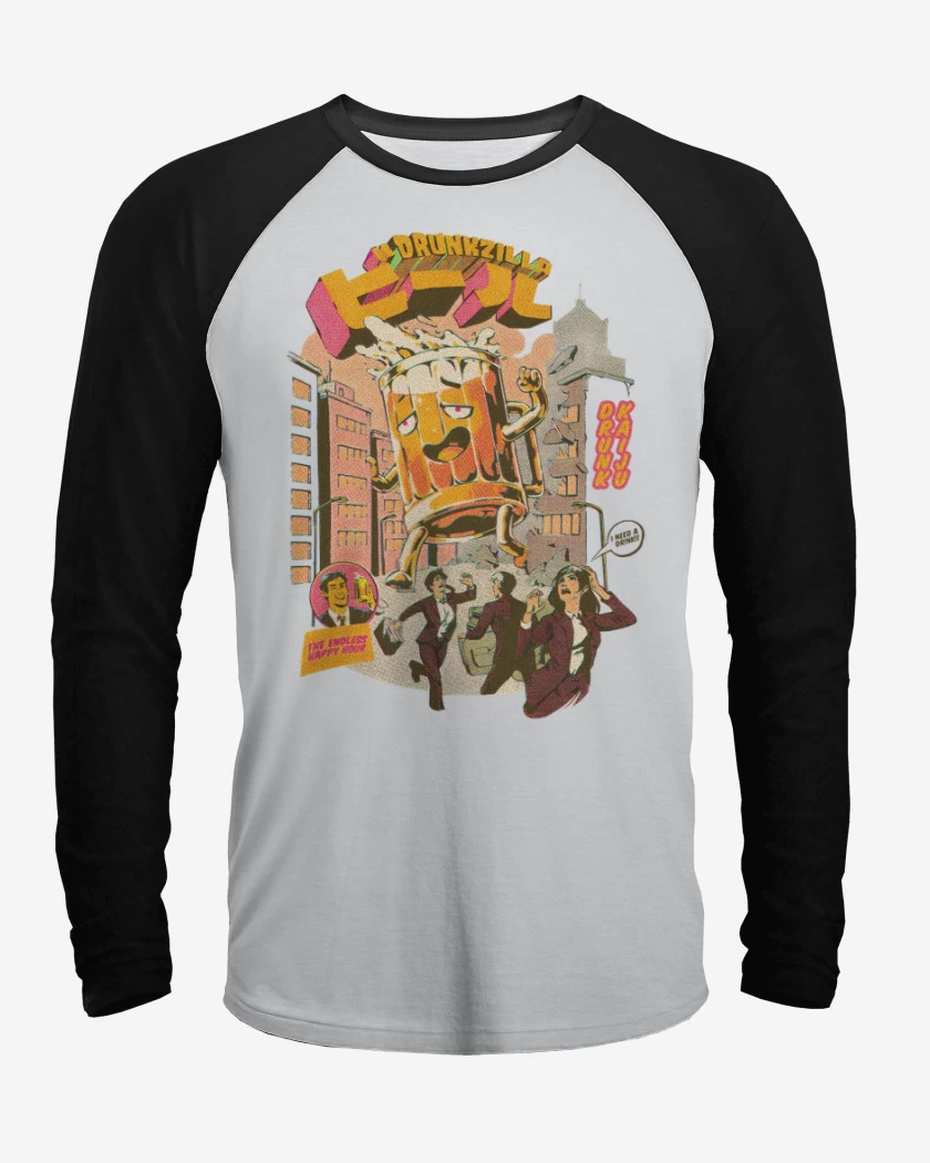 Polera Raglan PilsenZilla
