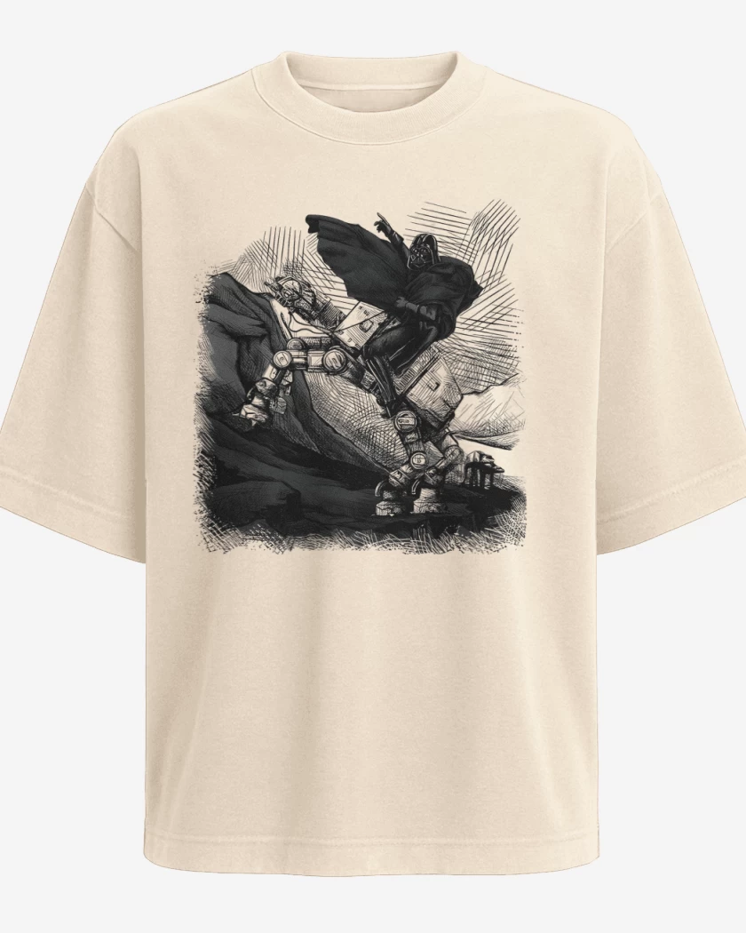 Polera Oversize Beige de Darthpoleon