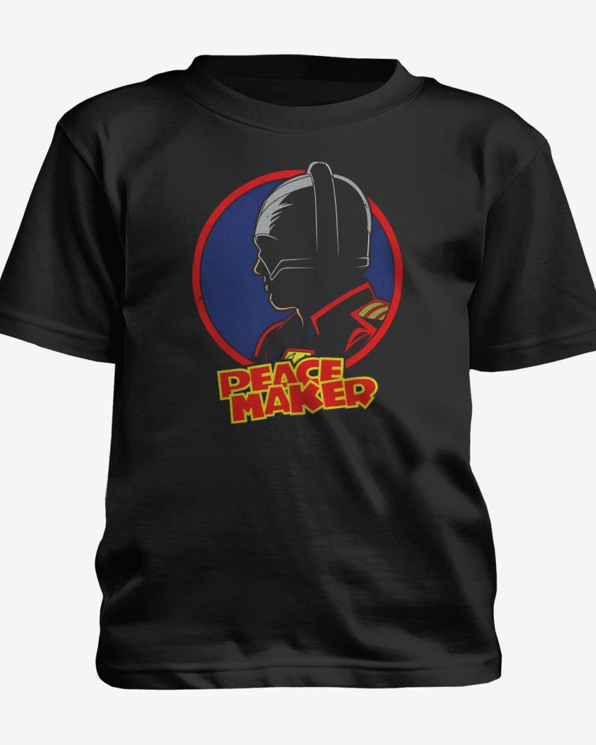 Polera de niño Negro de Peace Maker