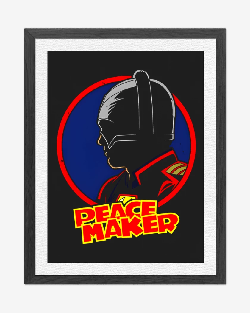 Cuadro decorativo Negro de Peace Maker