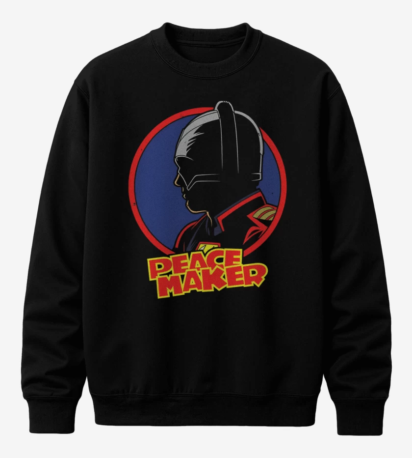 Poleron polo Negro de Peace Maker
