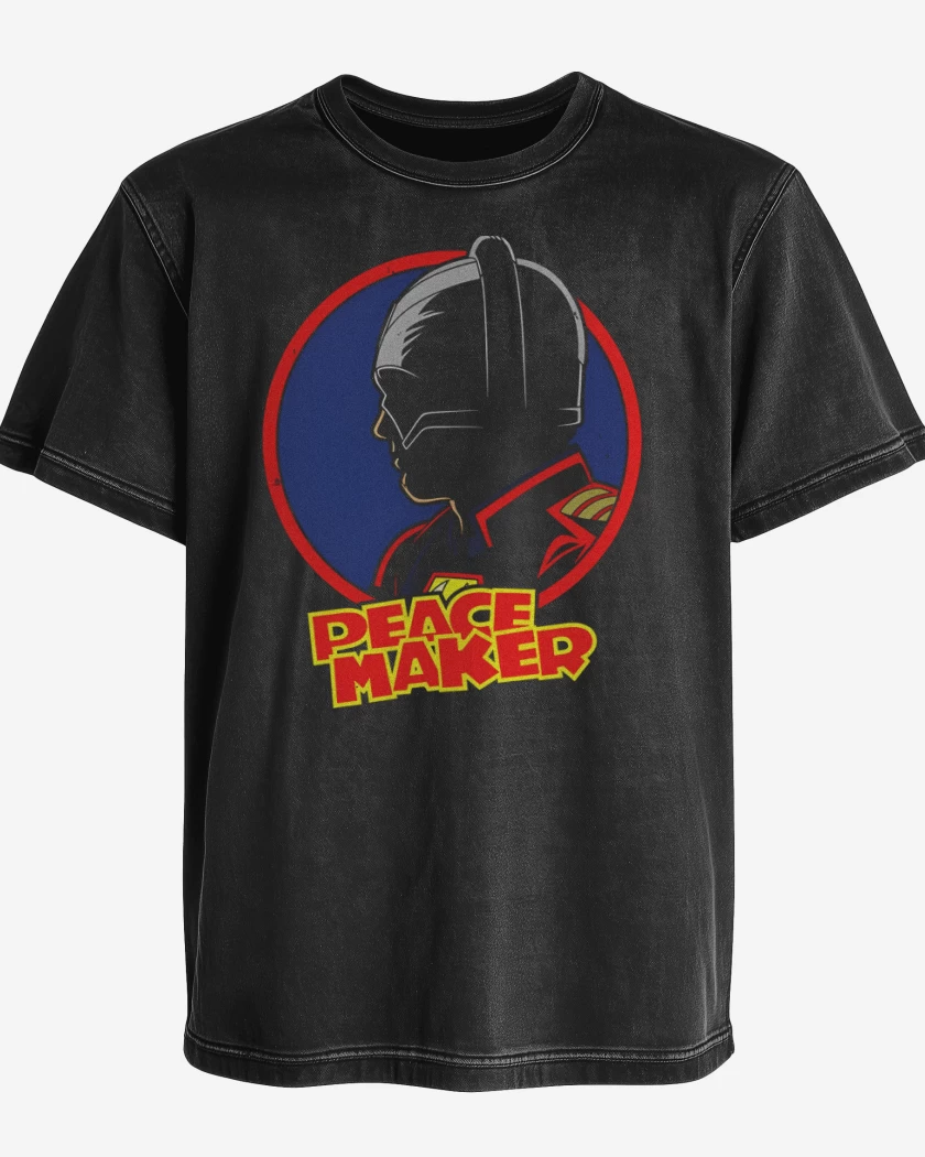 Polera desgastada Peace Maker