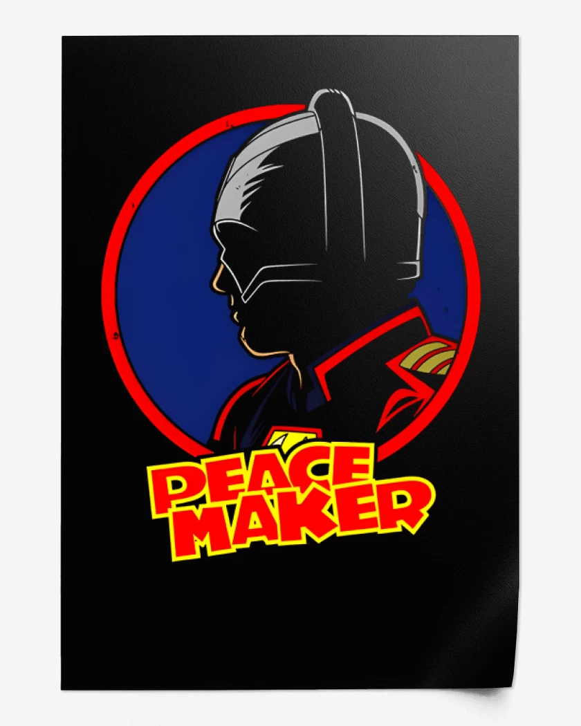 Print Negro de Peace Maker