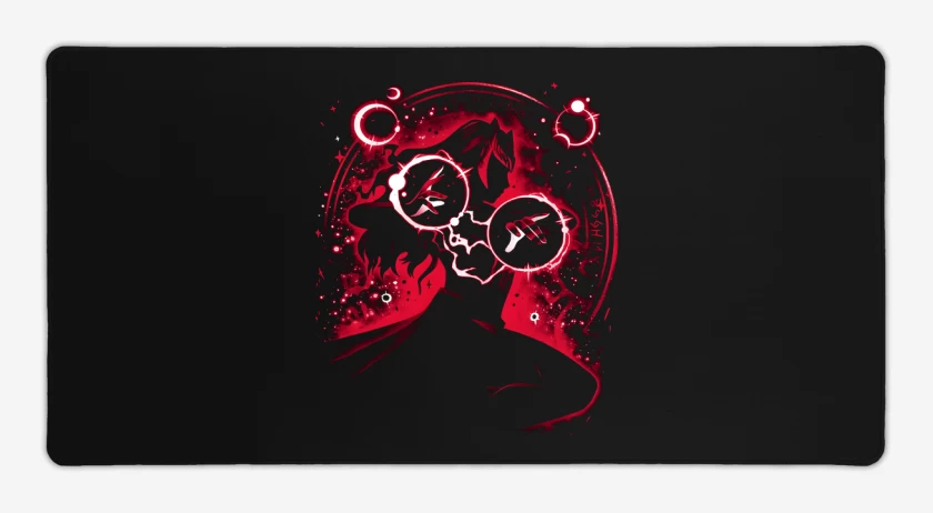 Mouse pad Gamer Negro de Scarlet Chaos