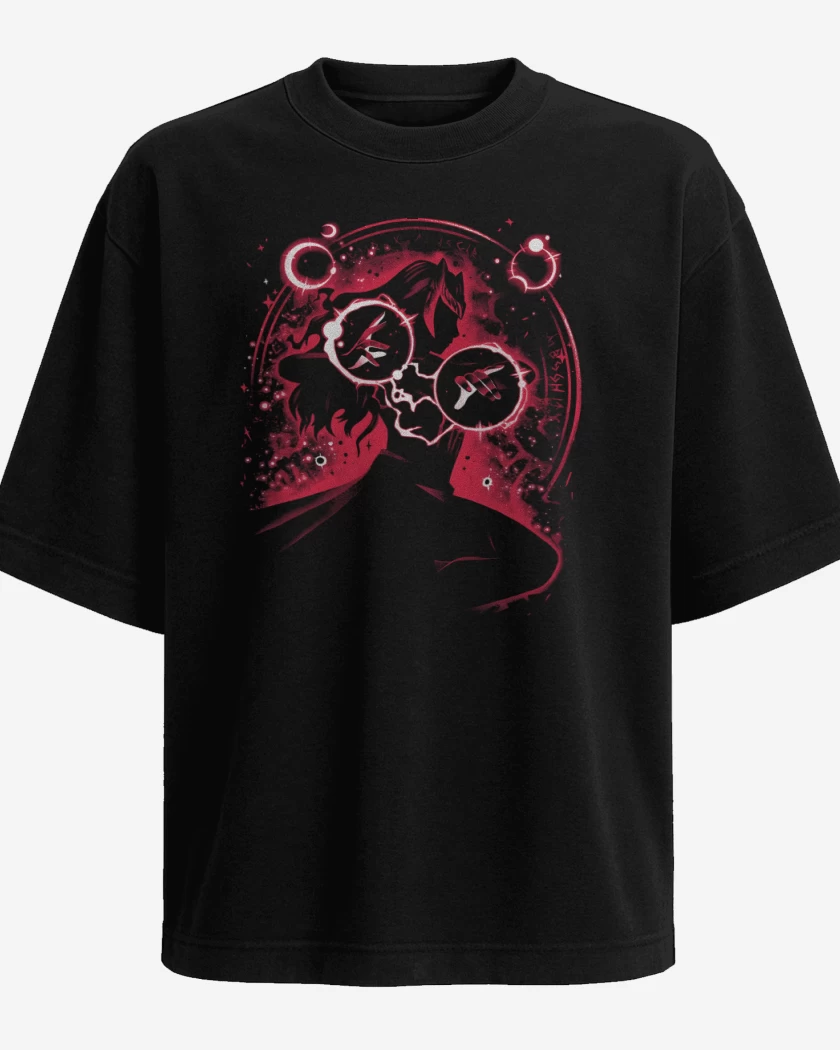Polera Oversize Scarlet Chaos