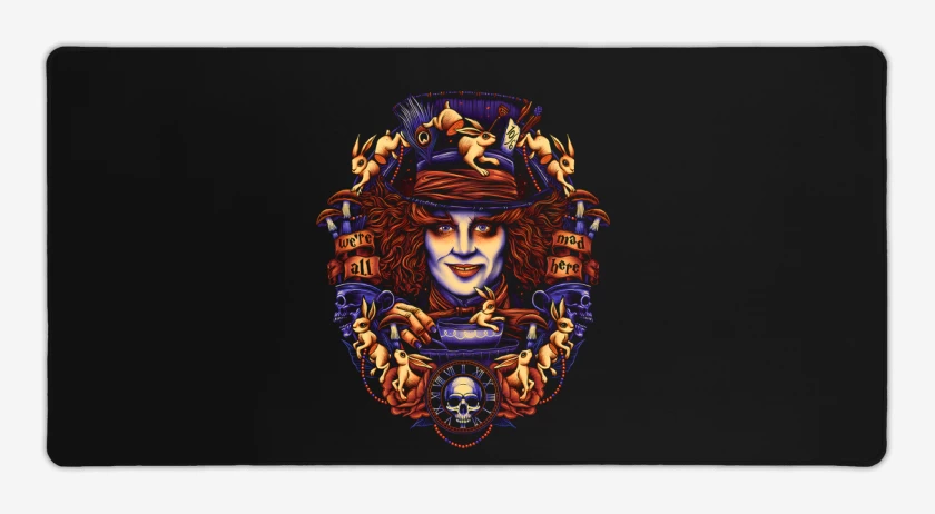 Mouse pad Gamer Sombrerero Loco