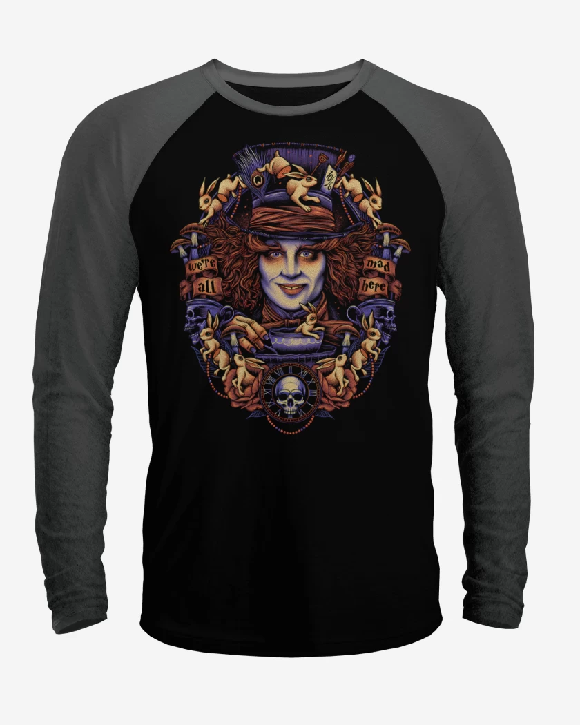 Polera Raglan Sombrerero Loco
