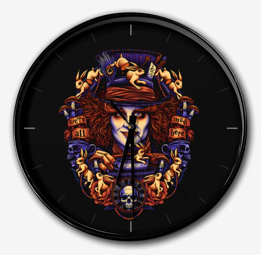 Reloj Sombrerero Loco