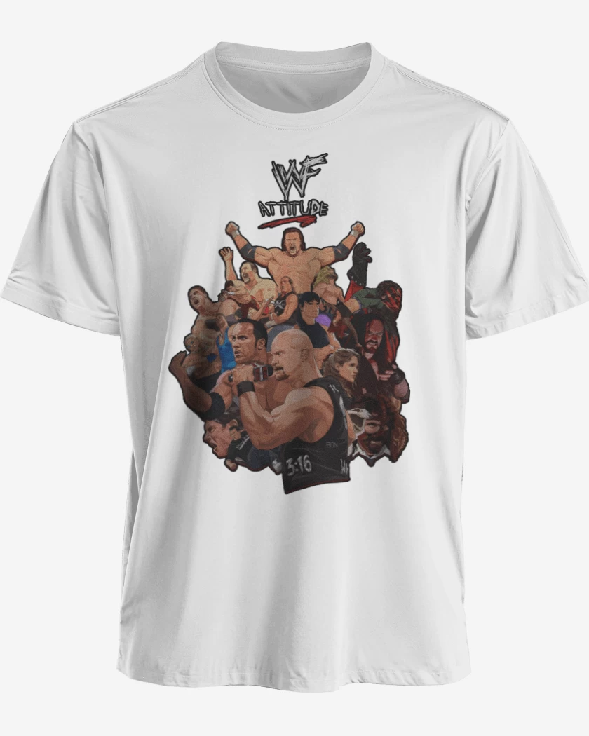 Polera WWF attitude